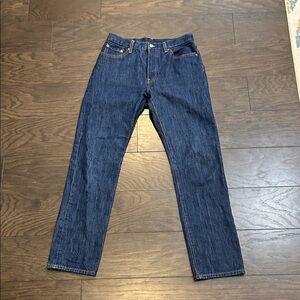 Levi's Dark Blue Straight Jeans